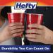Hefty Party On Red Disposable Plastic Cups - 18 oz - 30 Count - Buy Online on GoSupps.com