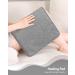 Fast-Heating Electric Heating Pad | 4 Temp Settings | Back Pain Relief | Moist Heat Therapy | Auto Shut-Off | Machine Washable | 12x24 Grey - Buy Online on GoSupps.com
