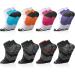 8 Pairs Compression Socks for Men Women Plantar Fasciitis Socks Ankle Compression Socsk for Ankle Support Pain Relief Flying Running - Buy Online on GoSupps.com