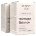 Estrogen Hormone Women - Estrogen Detoxification with Iodine Chinese Angelic Kelp Chlorella Lemon Balm & Vitamin B6 - 2 Month Cure TummyTox Balance Hormone