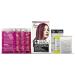 Stargazer Products SemiPermanent Hair Dye Strip Kit in 4 Shades Yummy Colour Pink Ombre 40 ml - Buy Online on GoSupps.com