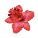 Diawell Orchid Hair Flower Hair Clip Hair Clip Flower Blossom Corsage Hair Accessory 1x Flower Red
