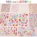 2774pcs Gem Stickers Jewels for Crafts | Self-Adhesive Rhinestone Jewels | Stick-On Gems for Kids | Craft Supplies - Buy Online on GoSupps.com