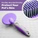 Hertzko Soft Pet Brush for Dogs & Cats - Deshedding Tool for Grooming Long & Short Haired Pets - Buy Online on GoSupps.com