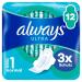 Always Ultra binding ladies size.1 normal (12 women tapes with wings) thin and super absorbent odor -neutralizing and outlet protection 12 pieces (1 Pack) New