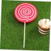 Alipis 8 Pcs Christmas Lollipop Ornaments Giant Lollipop Prop K ds Toys Lollipop Prop Realistic Peg with Hook Food Decor Micro Toys Wedding Decorations Wooden Unique Party Supplies Child - Buy Online on GoSupps.com