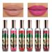 6 Liquid Lipstick Makeup Set Long Wear Moisturizing Matte Lipstick Make Up Lip Gloss Lip Sticks Wine Bottle Shape Sets for Girls and Women 01