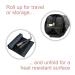 Vegan Leather Hair Straightener Case & Roll Mat by j&m - Stylish Pouch with Detachable Mat - Fits ghd, BaByliss & More (Rose Gold) - Buy Online on GoSupps.com