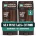 Every Man Jack Sea Minerals + Citron Men s Deodorant - Stay Fresh with Aluminum Free Deodorant For all Skin Types - Odor Crushing Long Lasting with Naturally Derived Ingredients - 3oz (2 Pack)