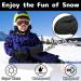 Olreco Toddler Snow Gloves - Waterproof Winter Mittens for Kids 3-4 Years - Black - Buy Online on GoSupps.com