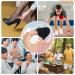 Greoer Heel Cushion Inserts - Self-Adhesive Anti-Slip Shoe Pads for Women & Men - Buy Online on GoSupps.com