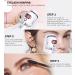 Rechargeable Heated Eyelash Curler - Fast Heat 4 Modes Anti-Burn LED Display - Long Lasting Mini Lash Curler for Perfect Lashes - Buy Online on GoSupps.com