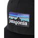 Patagonia P-6 Logo Trucker Hat - Black | One Size - Buy Online on GoSupps.com