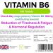 Lindens - Vitamin B6 100mg Tablets - 100 Pack - Ultra-Potent 7000% Nrv Contributes to Healthy Metabolism Reduction of Tiredness Normal Immune & Nervous System Function - UK Made Letterbox Friendly - Buy Online on GoSupps.com