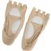 Liyjtk Five Toe Separation Socks - Anti-Slip Peeping Toe Half Socks for Women's Foot Care - Buy Online on GoSupps.com