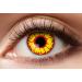 Balinco contact lenses colored without strength motif lenses eye lenses costume accessories for cosplay Halloween carnival carnival dia los muertos party festival rave (mistery yellow / red) mistery yellow / red