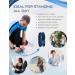 Plantar Fasciitis Relief Insoles - Arch Support & Shock Absorption for Flat Feet | Orthotic Inserts for Men & Women - Comfort Fit (S) Men's 5.5-6.5 | Women's 7.5-8.5 - Buy Online on GoSupps.com