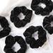 VENUSTE Black Scrunchies for Women Premium Velvet Scrunchy for Hair Elastic Thick Bands Soft Ropes Ponytail Holder Hair Accessories 12 Pack - Buy Online on GoSupps.com