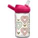 Eddy+ Kids 14oz BPA-Free Water Bottle with Straw - Hearts Design - Buy Online on GoSupps.com