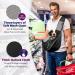 Pawaboo Dog Carrier Bag | Adjustable Pet Shoulder Bag for Outdoor Travel | Black - Large - Buy Online on GoSupps.com