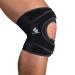 Shock Doctor PRIME Dual Knee Brace Support Wrap for Arthritis  Tendonitis  Meniscus Tear  Pain Relief  Joint Support  Running  Hiking  Sports Large