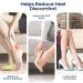 SereneLife Heel Pad Shoe Inserts | 12 Pairs for Men & Women | Soft Comfortable & Strong Adhesive | Black & Apricot | Perfect for High Heels Loafers & Sneakers - Buy Online on GoSupps.com