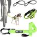 Bike and Dog - dog leash and dogs for the bike dishes with 3 rings 2 of which side including 2 special bicycle bridles.Patented.Dog leash and dog harness XS yellow