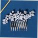 Housoutil Crystal Side Hair Comb Flower Girl Headpiece Wedding Bridal Hair Comb Crystal Hair Accessories Hair Accessories for Prom Combs Wedding Headdress Zircon Hairpin Alloy Bridesmaid - Buy Online on GoSupps.com