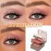 Mini Eyeshadow Palette Trio - Matte & Shimmer Neutral Eyeshadow for Women | Long-Lasting Ultra-Blendable Pink Shades - Travel-Friendly Makeup - Buy Online on GoSupps.com