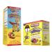 GirafKids Multivitamin Syrup + Super Vitamins Liquid Bundle for Kids Ages 4+ | Omega-3 Beta Glucan Royal Jelly & Propolis | Peach & Forest Fruit Flavors