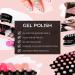 BLUESKY Gel Nail Polish Dark Grey Mini A086 Ash Long Lasting Chip Resistant 5 ml Requires Drying Under UV LED Lamp - Buy Online on GoSupps.com