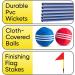 Kovot Giant Kick Croquet Game Set with Inflatable Balls, Wickets & Finish Flags - Buy Online on GoSupps.com