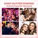 DAGEDA 2Pcs Body Glitter Powder Set - Shimmer Highlighter for Face & Body - Fairy Sparkle Loose Makeup Powder in White and Pink - Buy Online on GoSupps.com