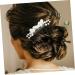 Ipetboom 1 Set Pearl Headpieces for Women Pearl Decor Headpiece for Wedding Decoration Wedding Hair Comb Pearl Hair Clips Hair Jewels for Women Baroque Women's Accessories Metal - Buy Online on GoSupps.com
