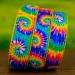 Country Brook Design | 1 Inch Tie Dye Ribbon on Gold Nylon Webbing - 5 Yards | Pack of 1 - Buy Online on GoSupps.com