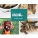PawGang 100% Natural Rabbit Ears with Fur 500g - Healthy Hypoallergenic Dog Treats - Grain Free and Tasty Chews - EU Sourced - Bulk Bag - Buy Online on GoSupps.com