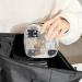 GIAPB Period Bag | Sanitary Napkin Storage & Travel Makeup Pouch | Cartoon Cat Design - Buy Online on GoSupps.com