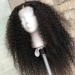 SUNTU Lace Front Kinky Curly Wig 13x4 HD Transparent Lace Wigs Afro Kinky Curly Human Hair Wigs Pre Plucked Bleached Knots With Baby Hair Natural Hairline (20 Inch) 20 Inch(Pack of 1) 13x4 lace front wig human hair-kinky...