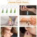 120 Pcs Glitter Tassels for Jewelry Making & Crafts - Handmade Mini Tassels with Gold & Silver Caps in 15 Colors - Buy Online on GoSupps.com