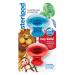 Steripod Kids Toothbrush Protector (2-Pack Red & Blue Glitter Pods)