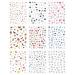 JMEOWIO 9 Sheets Spring Flower Nail Art Stickers - Colorful Floral Designs for Summer | Self-Adhesive Nail Supplies & Decorations - Buy Online on GoSupps.com