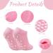 Moisturizing Gel Socks - 2 Pairs for Cracked Dry Feet | Anti-Slip Design | Ladies Spa Foot Care Set - Reusable Footlock Socks - Buy Online on GoSupps.com