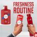 Old Spice Whitewater Shower Gel Men 1000ml 3-in-1 Shampoo Body Wash Face Wash VALUE PACK 1L With Pump - Amber Sandalwood & Citrus - Buy Online on GoSupps.com