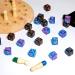24-Piece Dice Counters Set for Card Gaming - D6 Cube Loyalty Tokens, Magic Dice Compatible - 2 Styles - Buy Online on GoSupps.com