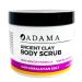 Adama Ancient Clay Body Scrub Vanilla Coconut Zion Health 4 oz Scrub