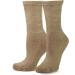 TeeHee Viscose from Bamboo Cushion Crew Diabetic Socks (Large Khaki, 3 pairs) for Women and Men - Multipack - Buy Online on GoSupps.com