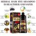 Buy Black Hair Dye Shampoo - 3 in 1 Instant Color for Men & Women | 100% Gray Coverage | Herbal Formula | 500ML - Long Lasting Results - Buy Online on GoSupps.com
