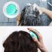 Heeta Hair Scalp Massager Shampoo Brush 2 Pack - Green & Rose Pink | Soft Silicone for Wet and Dry Hair Detangling - Buy Online on GoSupps.com