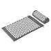 Gaiam Acupressure Mat and Pillow Set - Acupuncture Style Massage Mat & Pillow |Relief for Sciatic Nerve Muscle Tension Fibromyalgia Neck Shoulder & Back Pain Migraine & Headaches and Insomnia