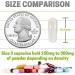 XPRS Nutra Size 3 Empty Capsules - 100 Count | Clear Vegan Capsules for DIY Vegetable Filling | Vegetarian Empty Pill Capsules - Capsules Express - Buy Online on GoSupps.com